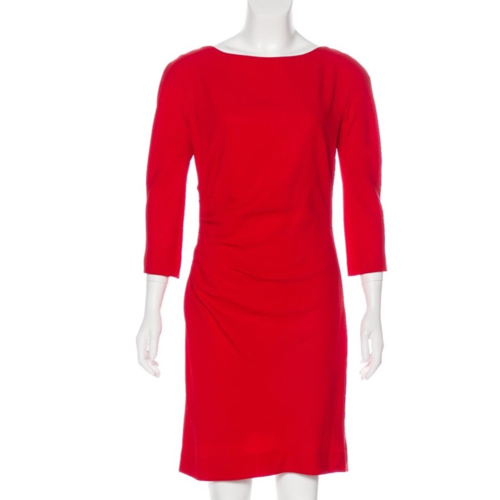 Christian Dior Women Red Casual Dress 6